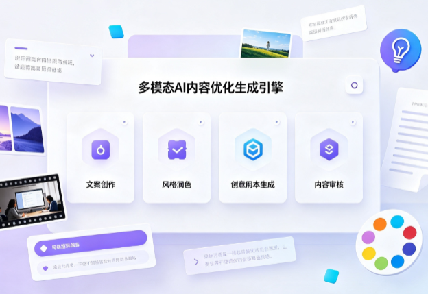 钦南区AI智能内容优化创新 多模态生成技术丰富数字内容创作生态