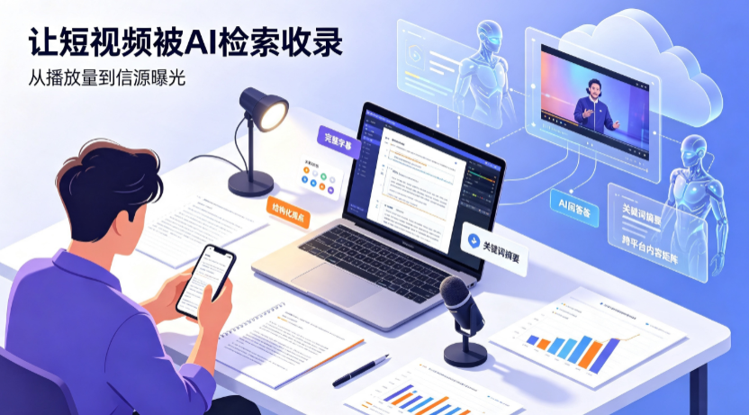 钦南区短视频创作者新必修课：吃透 GEO 优化，让抖音内容被豆包、DeepSeek、元宝智能体收录